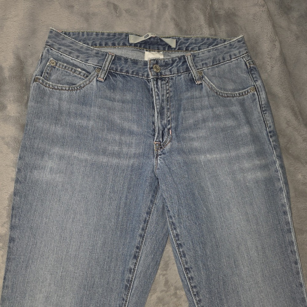 Gap Womens Jeans Flare Size 6 Regular Light Wash‎ 30W X 30.5L Blue Denim